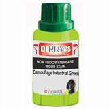 Denny's Stain Paint For Decking Colour- Camouflage Industrial Green - Anti-Slip Weatherproof Nourish
