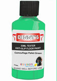 Denny's Floor Paint For Grip Coating Colour- Camouflage Pallet Green - Anti-Slip Hardwearing Safe