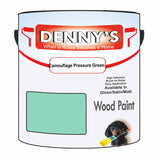 Denny's Wood Paint For Decking Colour- Camouflage Pressure Green - Anti-Slip Weatherproof Durable
