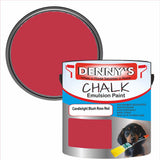Denny's Chalk Paint For Cabinets Colour- Candlelight Blush Rose Red - Matte Scuffproof Easy-Clean
