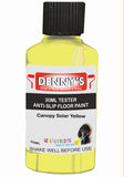 Denny's Floor Paint For Grip Coating Colour- Canopy Solar Yellow - Anti-Slip Hardwearing Safe
