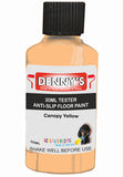 Denny's Floor Paint For Grip Coating Colour- Canopy Yellow - Anti-Slip Hardwearing Safe