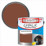 Denny's Chalk Paint For Ceilings Colour- Caramel Oak Toffee Brown - Matte Stain-Hide Ceiling