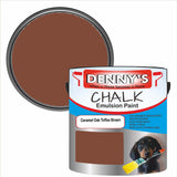 Denny's Chalk Paint For Cabinets Colour- Caramel Oak Toffee Brown - Matte Scuffproof Easy-Clean