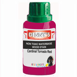 Denny's Stain Paint For Decking Colour- Cardinal Tornado Red - Anti-Slip Weatherproof Nourish