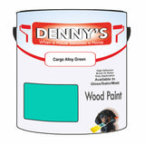 Denny's Wood Paint For Decking Colour- Cargo Alloy Green - Anti-Slip Weatherproof Durable