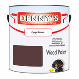 Denny's Wood Paint For Decking Colour- Cargo Brown - Anti-Slip Weatherproof Durable