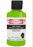 Denny's Floor Paint For Grip Coating Colour- Cargo Green - Anti-Slip Hardwearing Safe