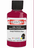 Denny's Floor Paint For Grip Coating Colour- Cargo Heatwave Red - Anti-Slip Hardwearing Safe