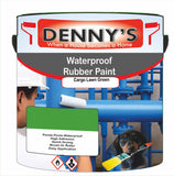 Denny's Waterpoof Paint For Pools Colour- Cargo Lawn Green - Water-Seal Chlorine-Tough Anti-Slip
