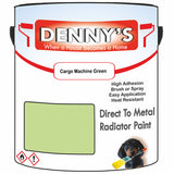 Denny's High Temp Paint For Boilers Colour- Cargo Machine Green - Heatproof Anti-Rust Longlife