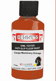 Denny's Floor Paint For Grip Coating Colour- Cargo Machinery Orange - Anti-Slip Hardwearing Safe