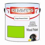 Denny's Wood Paint For Decking Colour- Cargo Pressure Green - Anti-Slip Weatherproof Durable