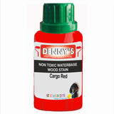 Denny's Stain Paint For Fences Colour- Cargo Red - Weatherproof Uv-Safe Protect
