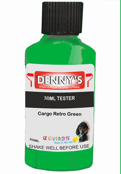 Denny's Chalk Paint For Furniture Colour- Garden Mint Green - Matte Scuffproof Refresh