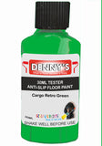 Denny's Floor Paint For Grip Coating Colour- Cargo Retro Green - Anti-Slip Hardwearing Safe
