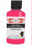 Denny's Floor Paint For Grip Coating Colour- Cargo Signal Red - Anti-Slip Hardwearing Safe