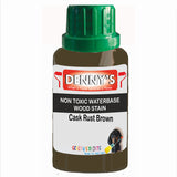 Denny's Stain Paint For Fences Colour- Cask Rust Brown - Weatherproof Uv-Safe Protect