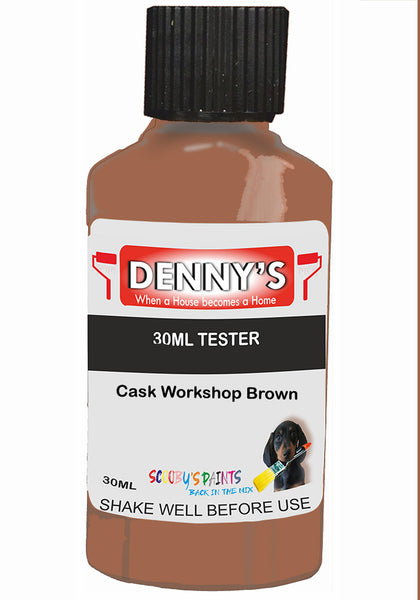 Denny's Chalk Paint For Furniture Colour- Mink Hearth Earth Brown - Matte Scuffproof Refresh