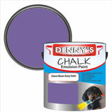 Denny's Chalk Paint For Ceilings Colour- Charm Bloom Dusty Violet - Matte Stain-Hide Ceiling