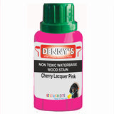 Denny's Stain Paint For Fences Colour- Cherry Lacquer Pink - Weatherproof Uv-Safe Protect