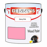 Denny's Wood Paint For Decking Colour- Cherry Pink - Anti-Slip Weatherproof Durable