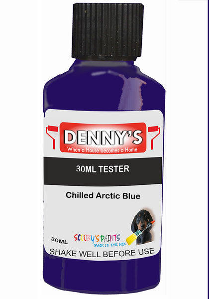 Denny's Chalk Paint For Furniture Colour- Harbour Ocean Storm Blue - Matte Scuffproof Refresh