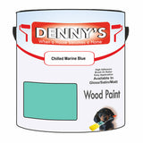 Denny's Wood Paint For Decking Colour- Chilled Marine Blue - Anti-Slip Weatherproof Durable