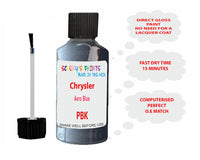 Chrysler Aero Blue Paint Code PBK