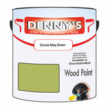 Denny's Wood Paint For Decking Colour- Circuit Alloy Green - Anti-Slip Weatherproof Durable