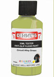 Denny's Floor Paint For Grip Coating Colour- Circuit Alloy Green - Anti-Slip Hardwearing Safe