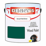 Denny's Wood Paint For Decking Colour- Circuit Field Green - Anti-Slip Weatherproof Durable