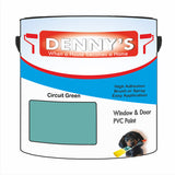 Denny's Plastic Paint For Acrylic Colour- Circuit Green - Adhesion Chip-Resistant Smooth