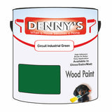 Denny's Wood Paint For Decking Colour- Circuit Industrial Green - Anti-Slip Weatherproof Durable