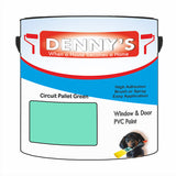 Denny's Plastic Paint For Pvc Colour- Circuit Pallet Green - Adhesion Tough Colour-Hold