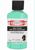 Denny's Floor Paint For Grip Coating Colour- Circuit Pallet Green - Anti-Slip Hardwearing Safe