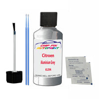 Citroen Aluminium Grey Touch Up Paint Code EZR Scratch Repair Kit