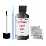 Citroen Gris Shark Touch Up Paint Code KTP Scratch Repair Kit