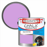 Denny's Chalk Paint For Walls Colour- Classic Calm Violet - Matte Wipe-Clean Coverage
