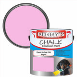 Denny's Chalk Paint For Walls Colour- Classic Heritage Calm Magena - Matte Wipe-Clean Coverage