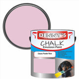 Denny's Chalk Paint For Walls Colour- Classic Powder Rose - Matte Wipe-Clean Coverage