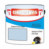 Denny's Plastic Paint For Acrylic Colour- Cobalt Anchor Blue - Adhesion Chip-Resistant Smooth