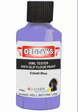 Denny's Floor Paint For Grip Coating Colour- Cobalt Blue - Anti-Slip Hardwearing Safe