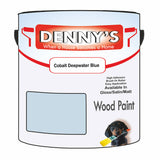Denny's Wood Paint For Decking Colour- Cobalt Deepwater Blue - Anti-Slip Weatherproof Durable