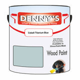 Denny's Wood Paint For Decking Colour- Cobalt Titanium Blue - Anti-Slip Weatherproof Durable