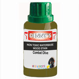 Denny's Stain Paint For Fences Colour- Combat Olive - Weatherproof Uv-Safe Protect