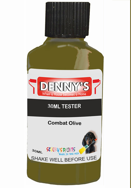Denny's Chalk Paint For Furniture Colour- Drift Pasture Olive - Matte Scuffproof Refresh