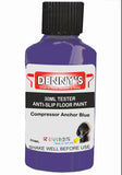 Denny's Floor Paint For Grip Coating Colour- Compressor Anchor Blue - Anti-Slip Hardwearing Safe