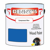 Denny's Wood Paint For Decking Colour- Compressor Blue - Anti-Slip Weatherproof Durable