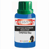 Denny's Stain Paint For Fences Colour- Compressor Blue - Weatherproof Uv-Safe Protect